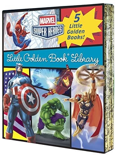 Marvel Super Heroes Little Golden Book Library:
