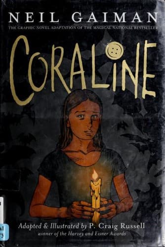 Coraline (Neil Gaiman, Hardcover, Grades 3 to 7)
