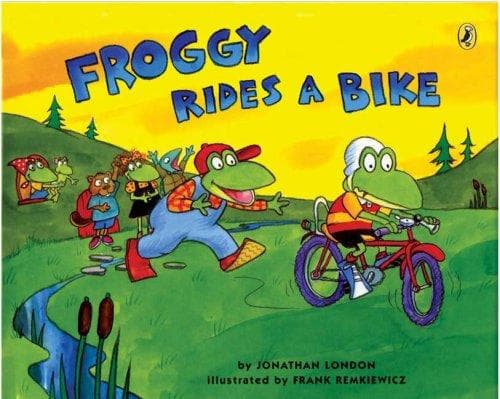 Froggy Rides a Bike (Jonathan London, Paperback,
