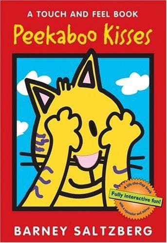 Peekaboo Kisses (Barney Saltzberg, Board book,