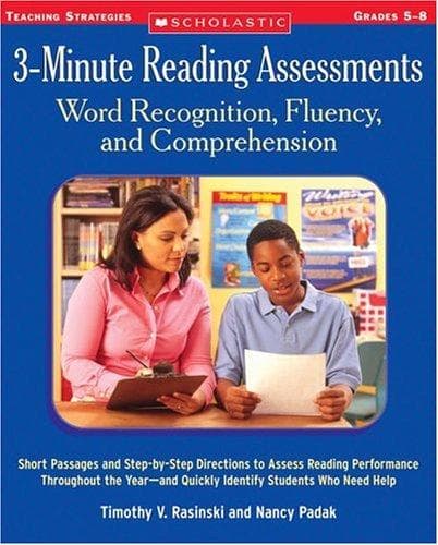 3-Minute Reading Assessments Prehension: Word