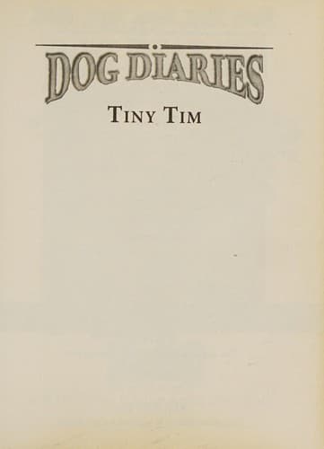 Dog Diaries #11: Tiny Tim (Dog Diaries Special