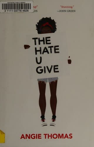 The Hate U Give (Angie Thomas, Hardcover, Grades