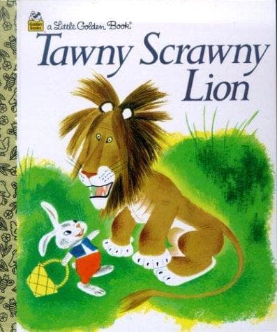 Tawny Scrawny Lion (Gustaf Tenggren, Hardcover,
