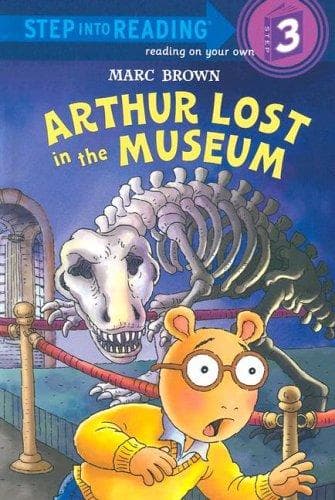 Arthur Lost in the Museum With Stickers (Marc