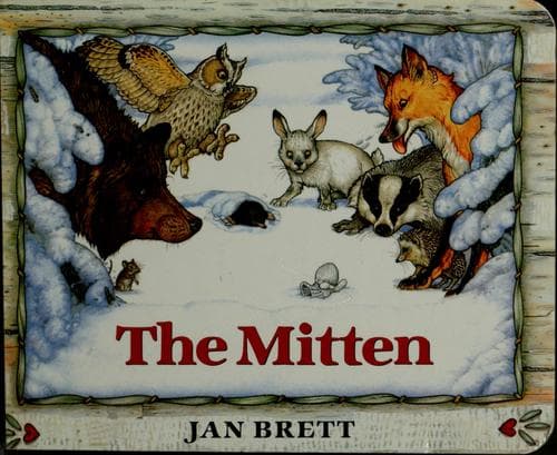 The Mitten (Jan Brett, Hardcover, Grades P to K)