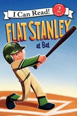 Flat Stanley at Bat (Jeff Brown, Paperback,