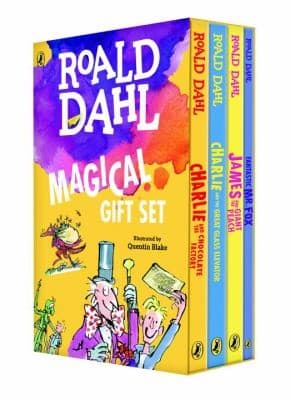 Roald Dahl Magical Gift Set (4 Books): Charlie