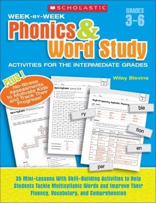 Week-By-Week Phonics & Word Study Activities for