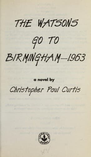 The Watsons Go to Birmingham - 1963 (Christopher