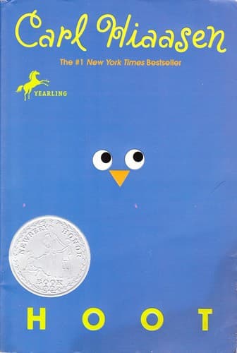 Hoot (Carl Hiaasen, Paperback, Grades 4 to 7)