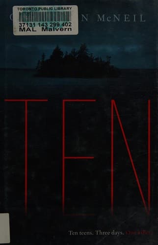 Ten (Gretchen McNeil, Hardcover, Grades 8 to 12)