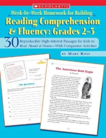 Week-By-Week Homework for Building Reading