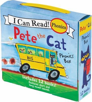 Pete the Cat Phonics Box (James Dean, Paperback,