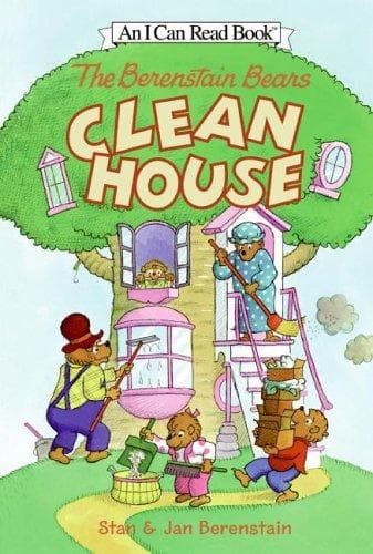 The Berenstain Bears Clean House With Stickers